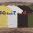 Four T-Shirts Mockup